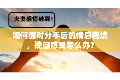 如何面对分手后的情感困境，挽回感受怎么办？