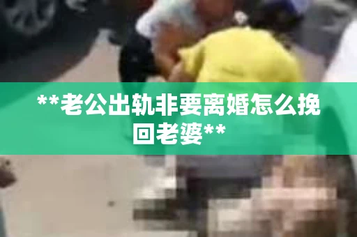 **老公出轨非要离婚怎么挽回老婆**