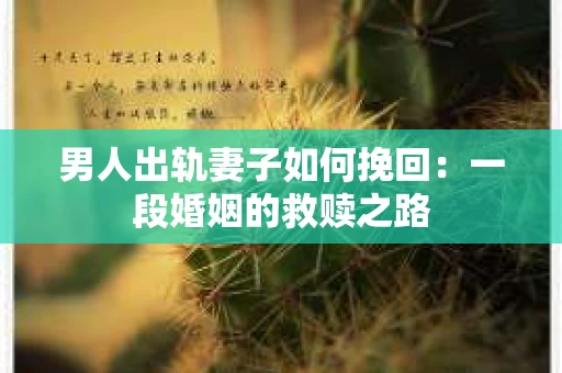 男人出轨妻子如何挽回：一段婚姻的救赎之路