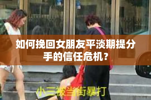 如何挽回女朋友平淡期提分手的信任危机？