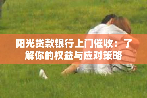 阳光贷款银行上门催收：了解你的权益与应对策略