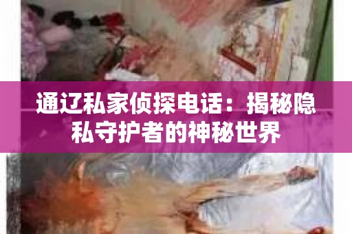 通辽私家侦探电话：揭秘隐私守护者的神秘世界