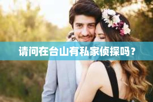 请问在台山有私家侦探吗？