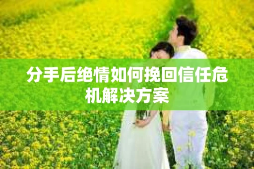 分手后绝情如何挽回信任危机解决方案