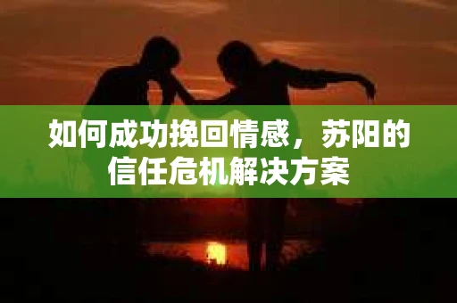 如何成功挽回情感，苏阳的信任危机解决方案