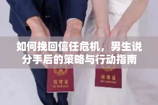 如何挽回信任危机，男生说分手后的策略与行动指南