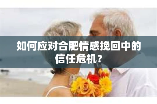 如何应对合肥情感挽回中的信任危机？